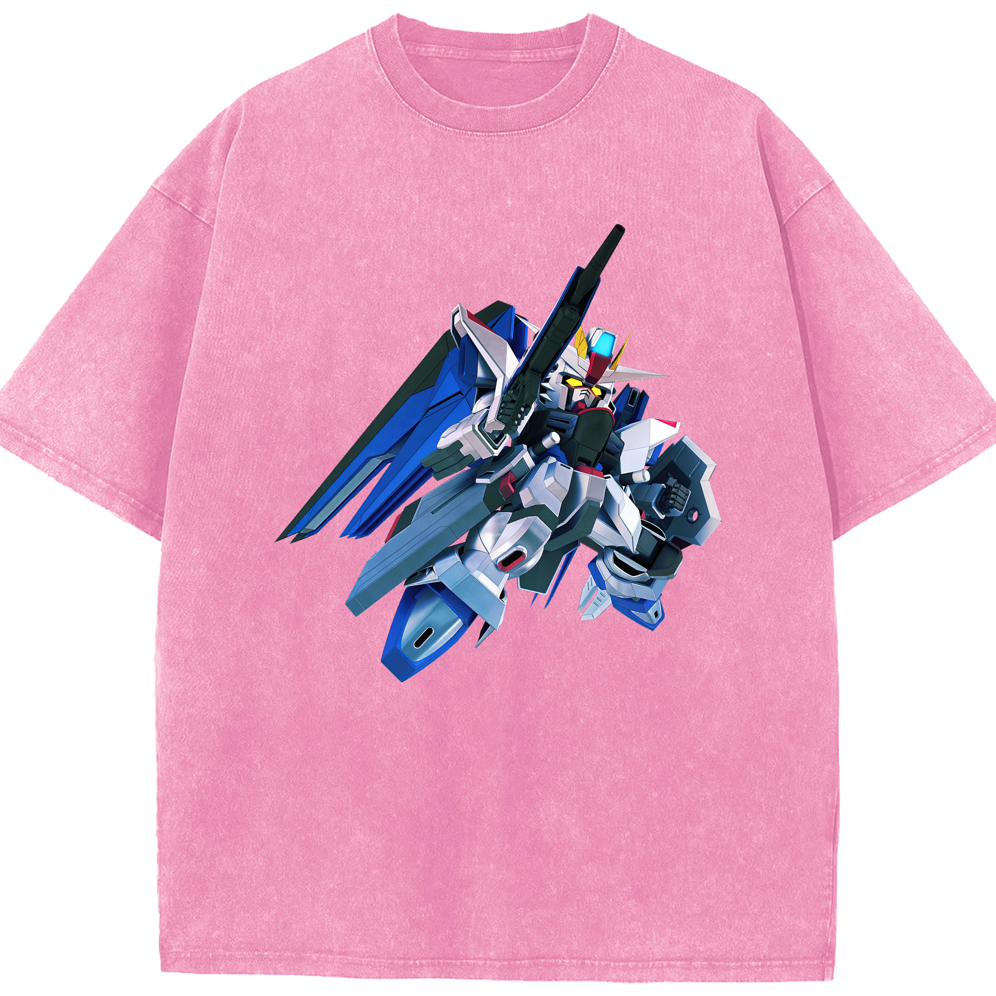（画像用） 機動戦士ガンダム Mobile Suit Gundam 綿100% ヴィンテージ風 半袖Tシャツ（フロントプリント）